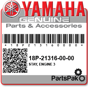 Yamaha 18P-21316-00-00 Stay, Engine 3; 18P213160000