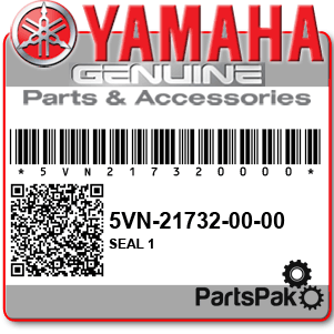 Yamaha 5VN-21732-00-00 Seal 1; 5VN217320000