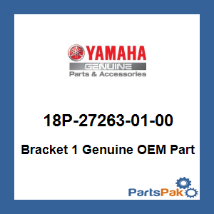 Yamaha 18P-27263-01-00 Bracket 1; 18P272630100