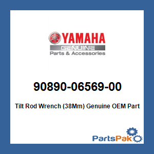 Yamaha 90890-06569-00 Tilt Rod Wrench (38Mm); 908900656900