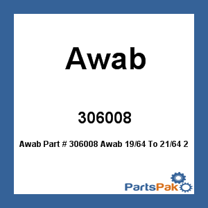 Awab 306008 (20 pack); Awab 19/64 To 21/64 20Bx