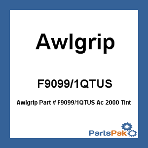 Awlgrip F9099/1QTUS; Ac 2000 Tint Orange Base