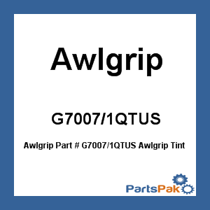 Awlgrip G7007/1QTUS; Awlgrip Tint Base Blue Red (Quart)