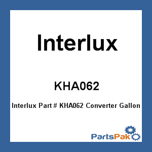 Interlux KHA062; Converter Gallon