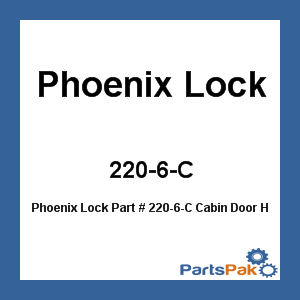 Phoenix Lock 220-6-C; Cabin Door Hook Polished Brass 6 Inch