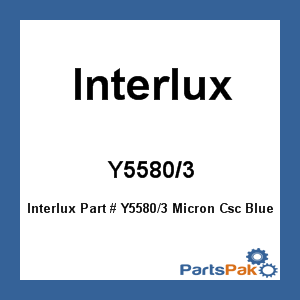 Interlux Y5580/3; Micron Csc Blue 3 Gallon