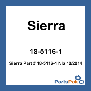 Sierra 18-5116-1; Nla 10/2014