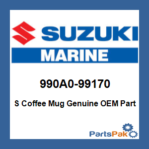Suzuki 990A0-99170 S Coffee Mug; 990A0-99170-000