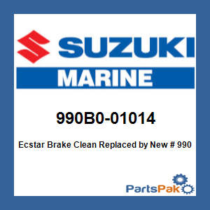 Suzuki 990B0-01014 Ecstar Brake Clean; New # 990A0-04E16-15Z