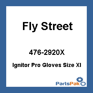Fly Street 5884 476-2920_5; Ignitor Pro Gloves Size Xl