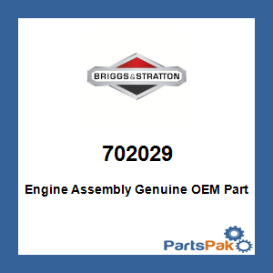 Briggs & Stratton 702029 Engine Assembly