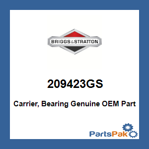 Briggs & Stratton 209423GS Carrier, Bearing