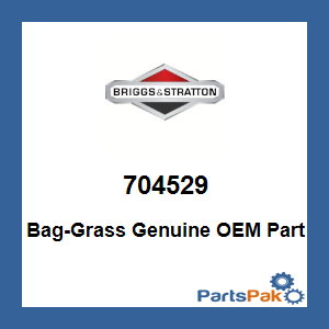 Briggs & Stratton 704529 Bag-Grass