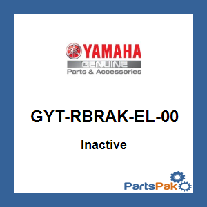 Yamaha GYT-RBRAK-EL-00 Gytr Yzf-R6 Brake Line Set; GYTRBRAKEL00