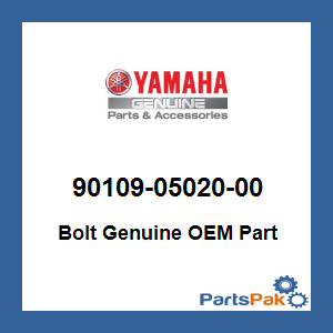Yamaha 90109-05020-00 Bolt; 901090502000