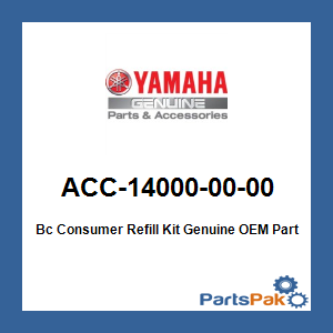Yamaha ACC-14000-00-00 Bc Consumer Refill Kit; ACC140000000