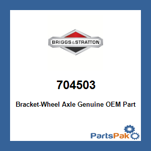 Briggs & Stratton 704503 Bracket-Wheel Axle