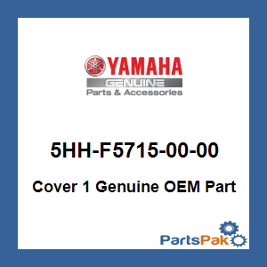 Yamaha 5HH-F5715-00-00 Cover 1; 5HHF57150000