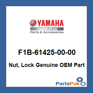 Yamaha F1B-61425-00-00 Nut, Lock; F1B614250000