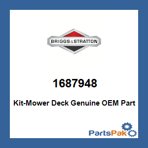 Briggs & Stratton 1687948 Kit-Mower Deck