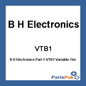 B H Electronics VTB1; Variable Timer Board