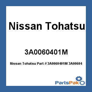 Nissan Tohatsu 3A0060401M; 3A0060481 Coil