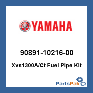 Yamaha 90891-10216-00 Xvs1300A/Ct Fuel Pipe Kit; 908911021600