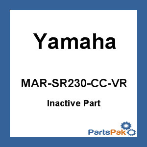 Yamaha MAR-SR230-CC-VR Mooring Cover, 2003 2004 2005 2006 Sx230 Charcoal; New # MAR-230NT-CH-18