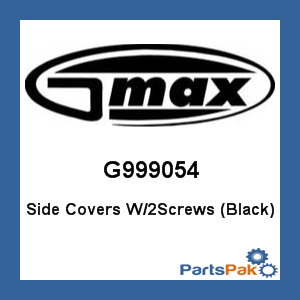 Gmax G999054; Side Covers W / 2Screws (Black)