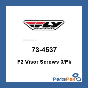 Fly Racing 73-4537; F2 Visor Screws 3/Pk
