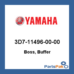 Yamaha 3D7-11496-00-00 Boss, Buffer; 3D7114960000