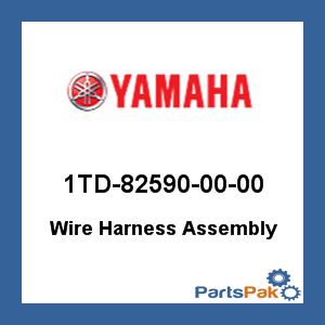 Yamaha 1TD-82590-00-00 Wire Harness Assembly; 1TD825900000