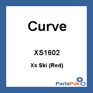 Curve XS1602; Xs Ski Bottom Red