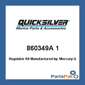 Quicksilver 860349A 1; Regulator Kit- Replaces Mercury / Mercruiser