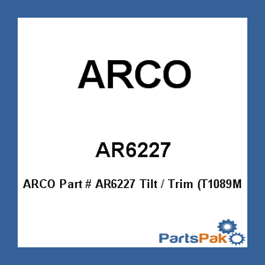 ARCO AR6227; Tilt / Trim (T1089M