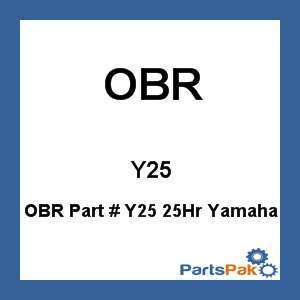 OBR Y25; 25Hr Yamaha