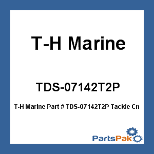 T-H Marine TDS-07142T2P; Tackle Cntr 7X14 White