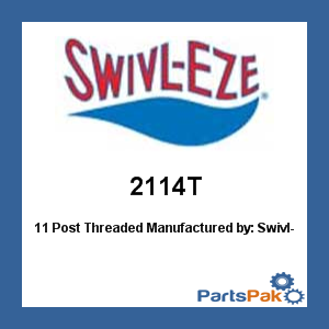 Swivl-Eze 2114T; 11 Post Threaded