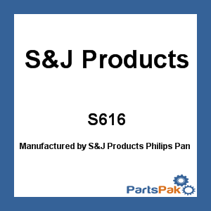 S&J Products S616; Philips Pan head 14X1 Screw