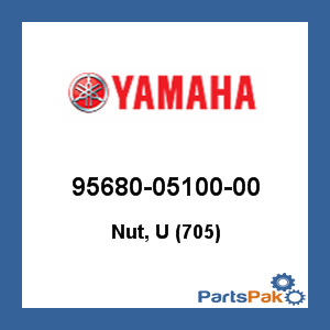 Yamaha 95680-05100-00 Nut, U (705); 956800510000