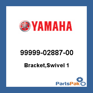 Yamaha 99999-02887-00 Bracket, Swivel 1; 999990288700