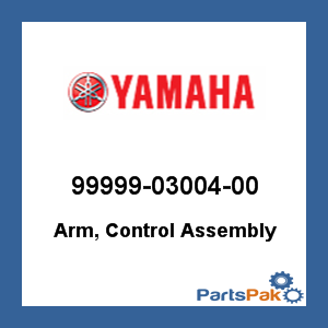 Yamaha 99999-03004-00 Arm, Control Assembly; 999990300400
