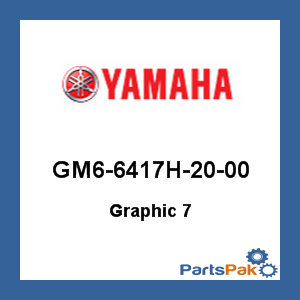 Yamaha GM6-6417H-20-00 Graphic 7; GM66417H2000