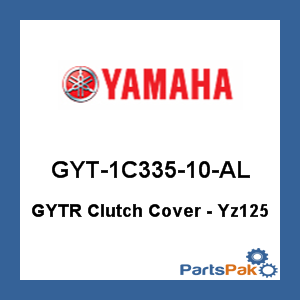 Yamaha GYT-1C335-10-AL GYTR Clutch Cover - Yz125; GYT1C33510AL