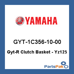 Yamaha GYT-1C356-10-00 Gyt-R Clutch Basket - Yz125; GYT1C3561000