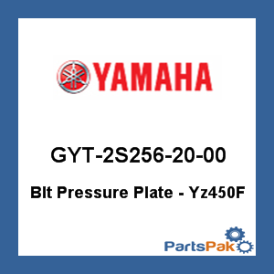 Yamaha GYT-2S256-20-00 Blt Pressure Plate - Yz450F; GYT2S2562000