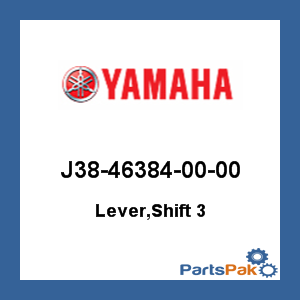 Yamaha J38-46384-00-00 Lever, Shift 3; J38463840000