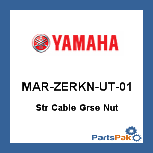 Yamaha MAR-ZERKN-UT-01 Str Cable Grse Nut; MARZERKNUT01