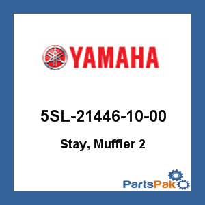 Yamaha 5SL-21446-10-00 Stay, Muffler 2; 5SL214461000