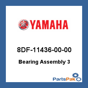 Yamaha 8DF-11436-00-00 Bearing Assembly 3; 8DF114360000